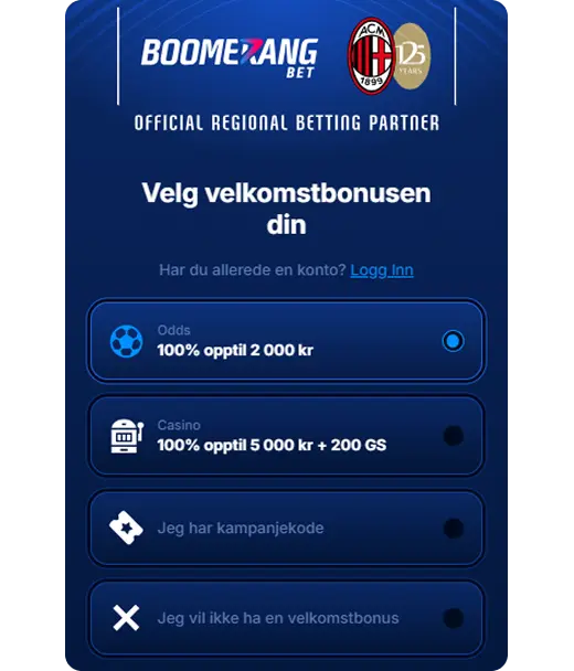 Boomerangbet register